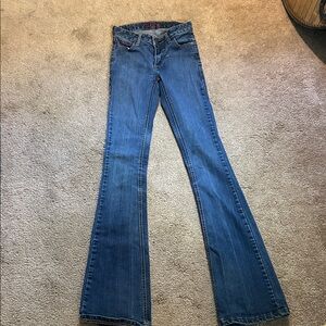 Kimes Ranch Women's Flare Jeans in Deep Blue